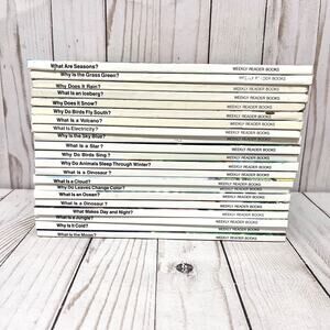 A Just Ask Book Lot of 21 Vintage Hardcover Weekly Readers 1980’s Homeschool